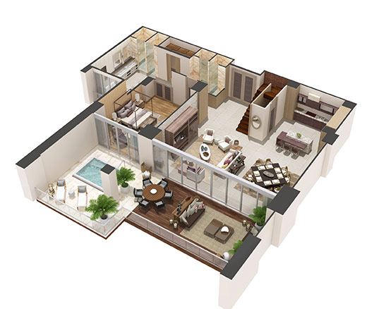 Floor Plan Level 1