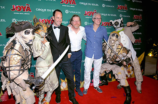 Cirque du Soleil JOYÀ–the first Cirque du Soleil show residing outside the US and the only one in the world that includes a culinary experience–celebrated its third anniversary at Vidanta’s Cirque du Soleil Theater in Riviera Maya,