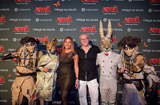 the one-of-a-kind theatrical culinary experience by Cirque du Soleil, celebrated two successful years at Vidanta Riviera Maya