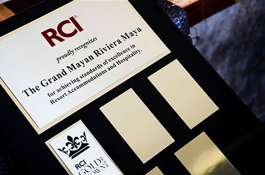 World-class developer, owner, and operator of entertainment and destination resorts in Mexico, Grupo Vidanta received recognition for its Mayan Palace